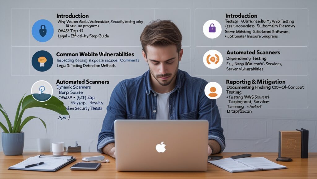 how to find vulnerabilities in a website