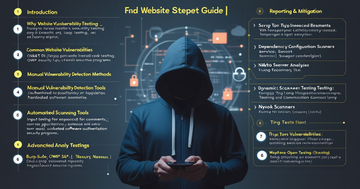 How to find vulnerabilities in a website