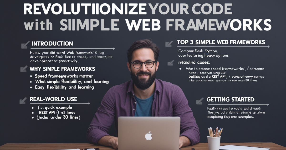 simple web framework